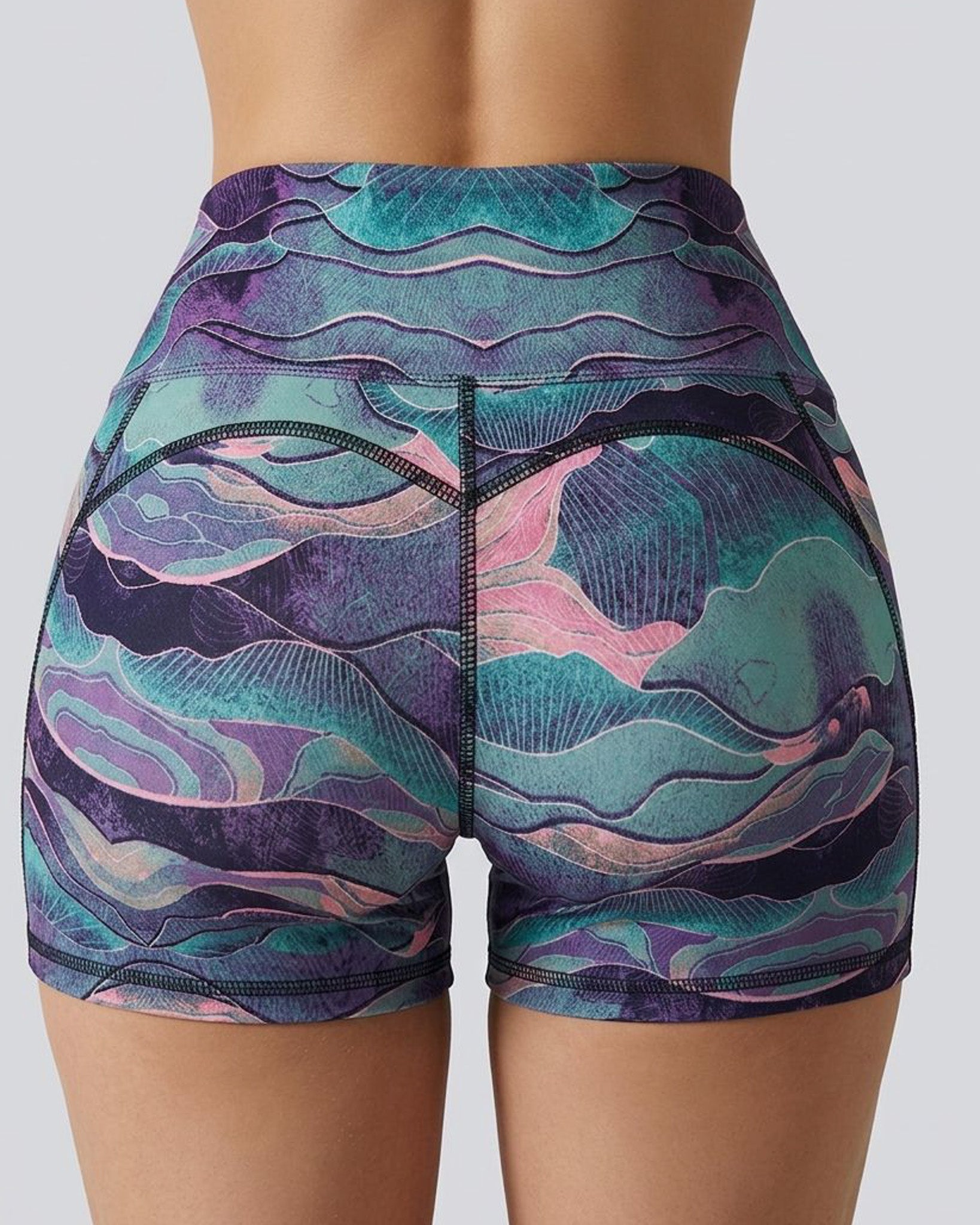 Short Suplex Moldeador Estampado Exclusivo y Efecto Push Up - A353
