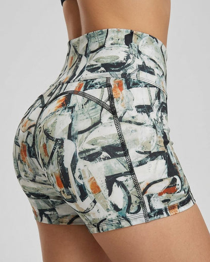Short Suplex Moldeador Estampado Exclusivo y Efecto Push Up - A353