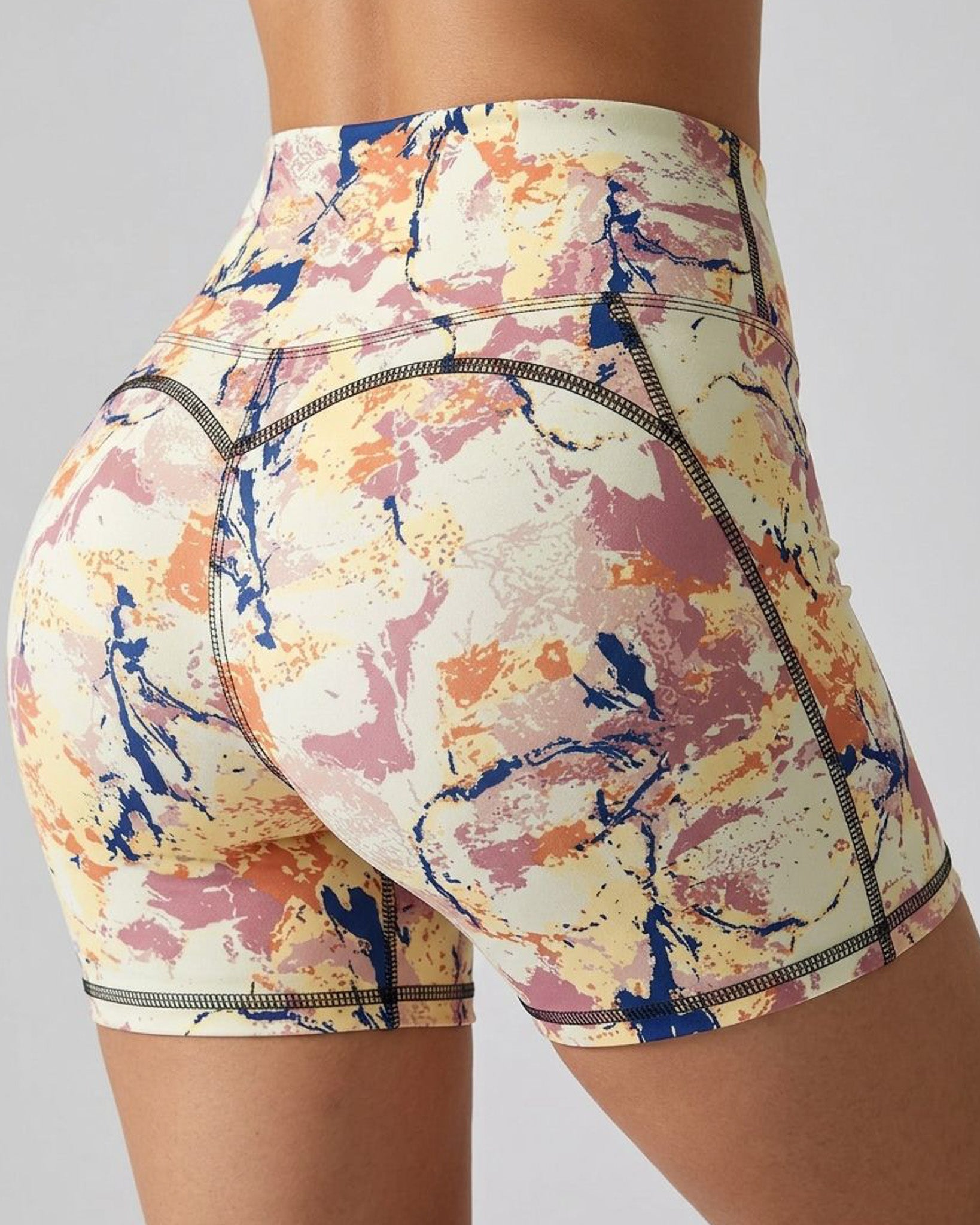 Short Suplex Moldeador Estampado Exclusivo y Efecto Push Up - A353