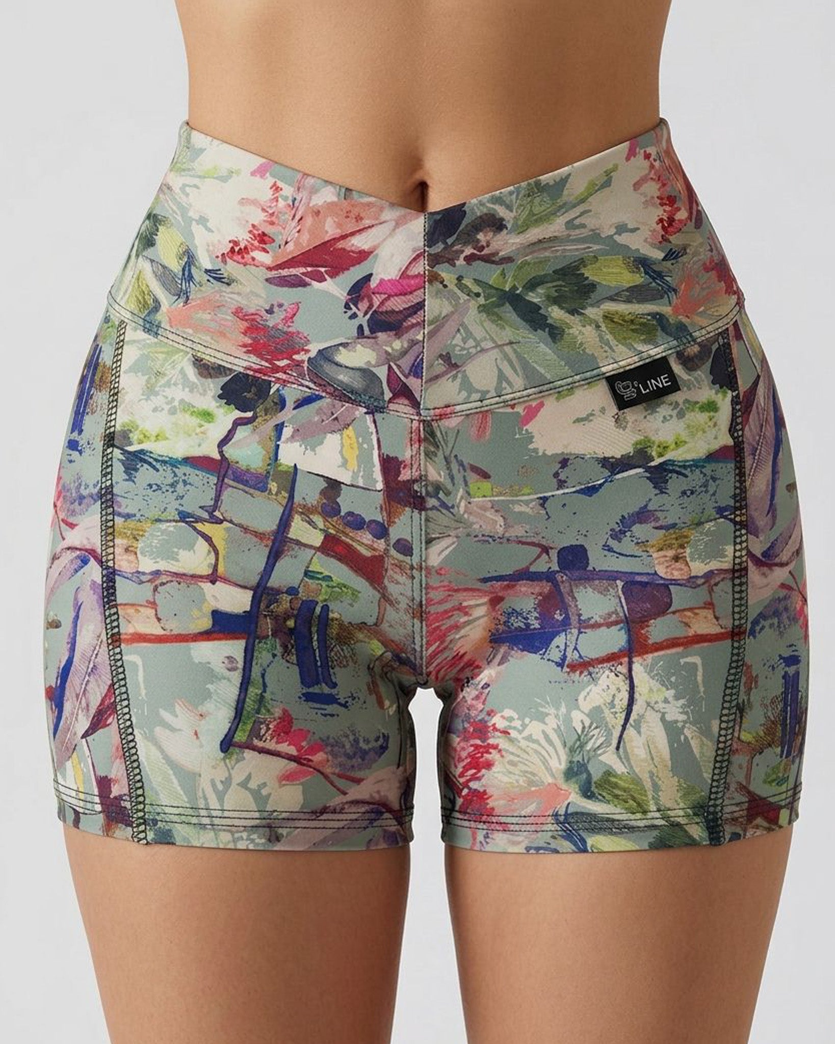 Short Suplex Moldeador Estampado Exclusivo y Efecto Push Up - A353