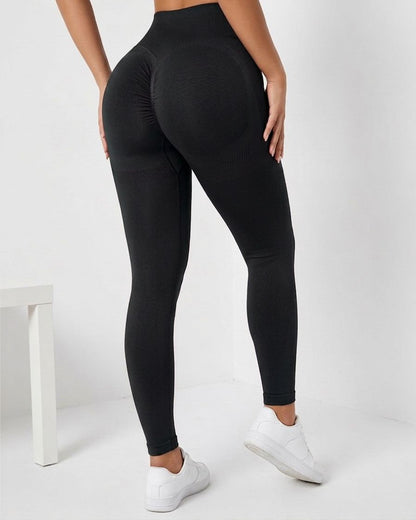 Calza Deportiva pro Doble Push Up Cintura V Levanta Cola - YJ322