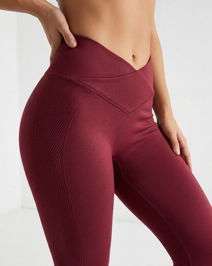 Calza Deportiva pro Doble Push Up Cintura V Levanta Cola - YJ322