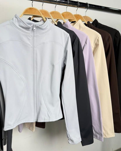Chaqueta Polar Deportiva Térmica Modeladora Pasadedo Mujer - JYT046