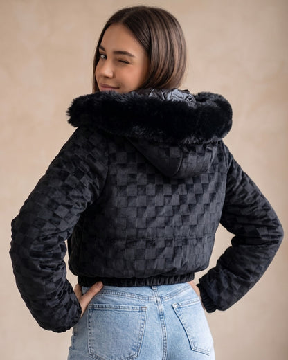 Puffer Urban Reversible Premium Máximo Abrigo Black - EBS5118