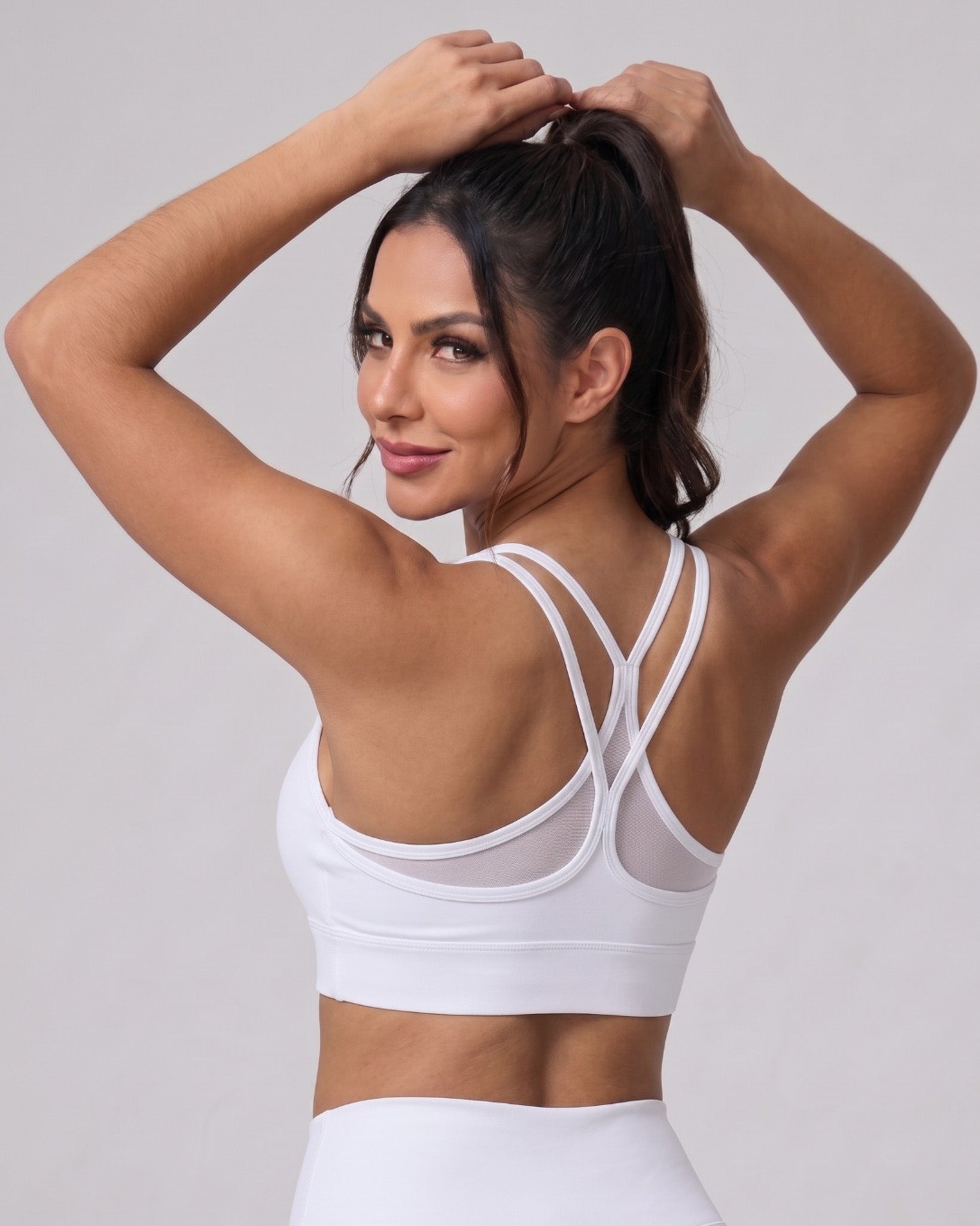 Peto Top Deportivo Tirante Doble Cruzado Para Mujer Gym - JYT049