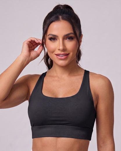 Peto Top Deportivo Tirante Doble Cruzado Para Mujer Gym - JYT049