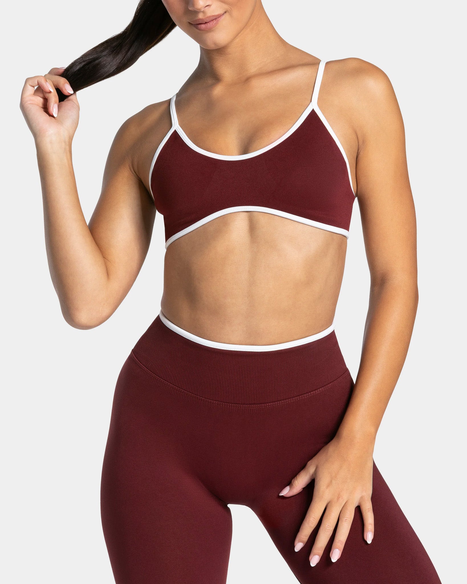 Conjunto Deportivo 2 Piezas Mujer Top Peto y Calza Leggings Gym - FX02