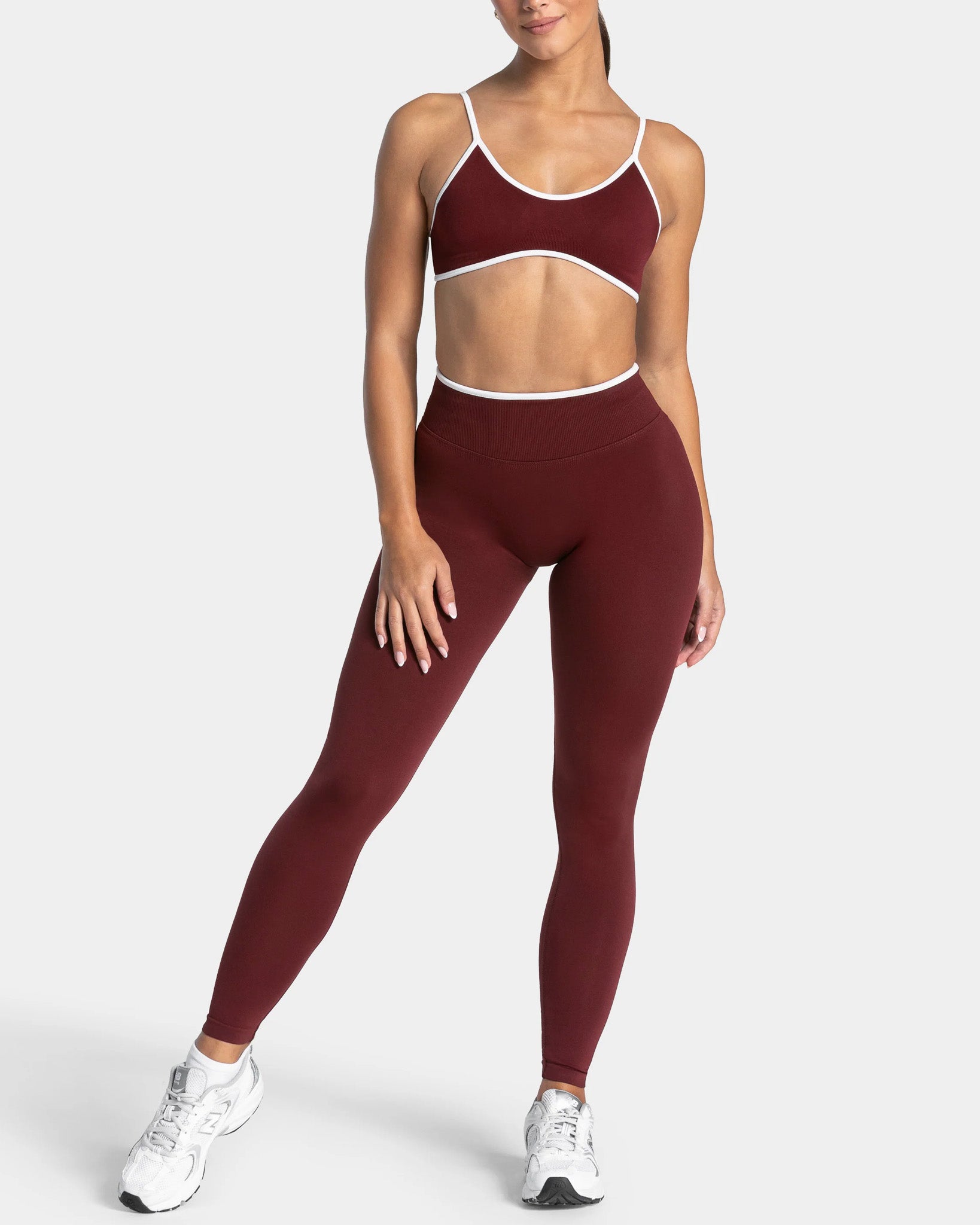 Conjunto Deportivo 2 Piezas Mujer Top Peto y Calza Leggings Gym - FX02